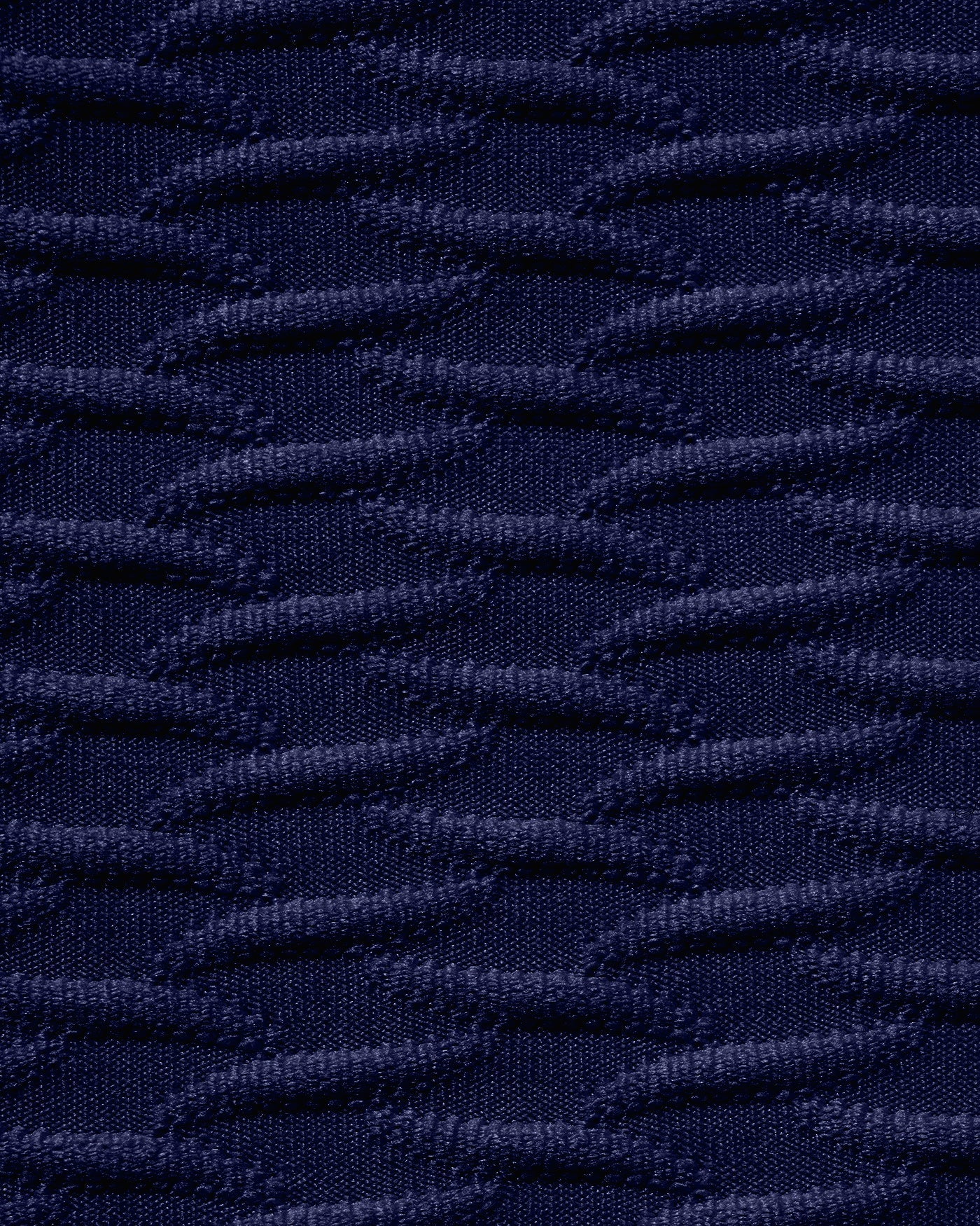 Strukturiertes Triangel-Bikini-Set in Royalblau