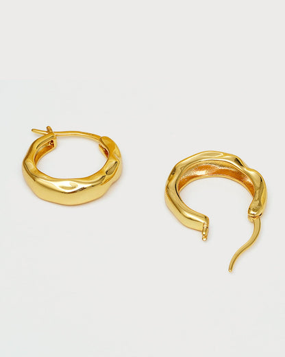 Goldohrringe