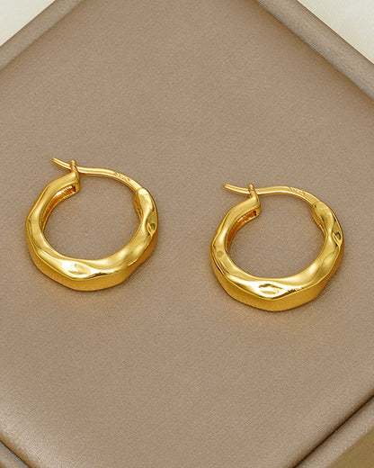 Goldohrringe