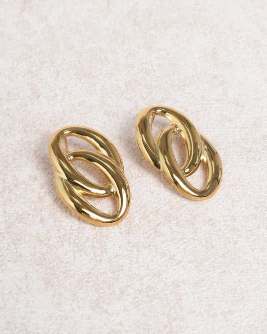 Goldohrringe