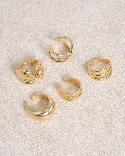 Anello Aperto in Lega d'Oro