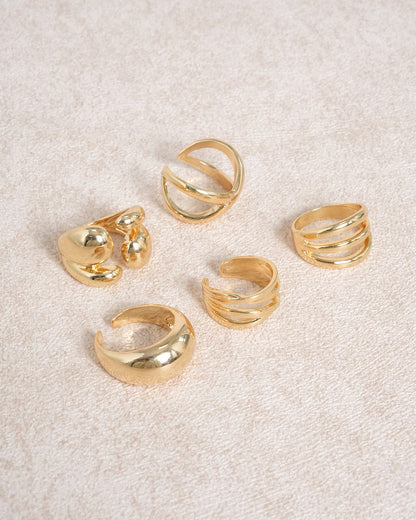 Offener Ring aus Goldlegierung