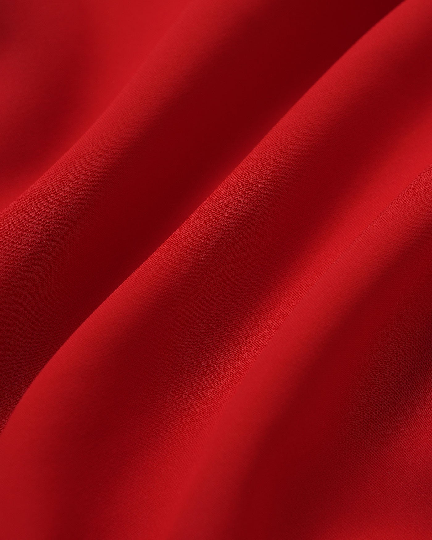 Rotes gerafftes Minikleid